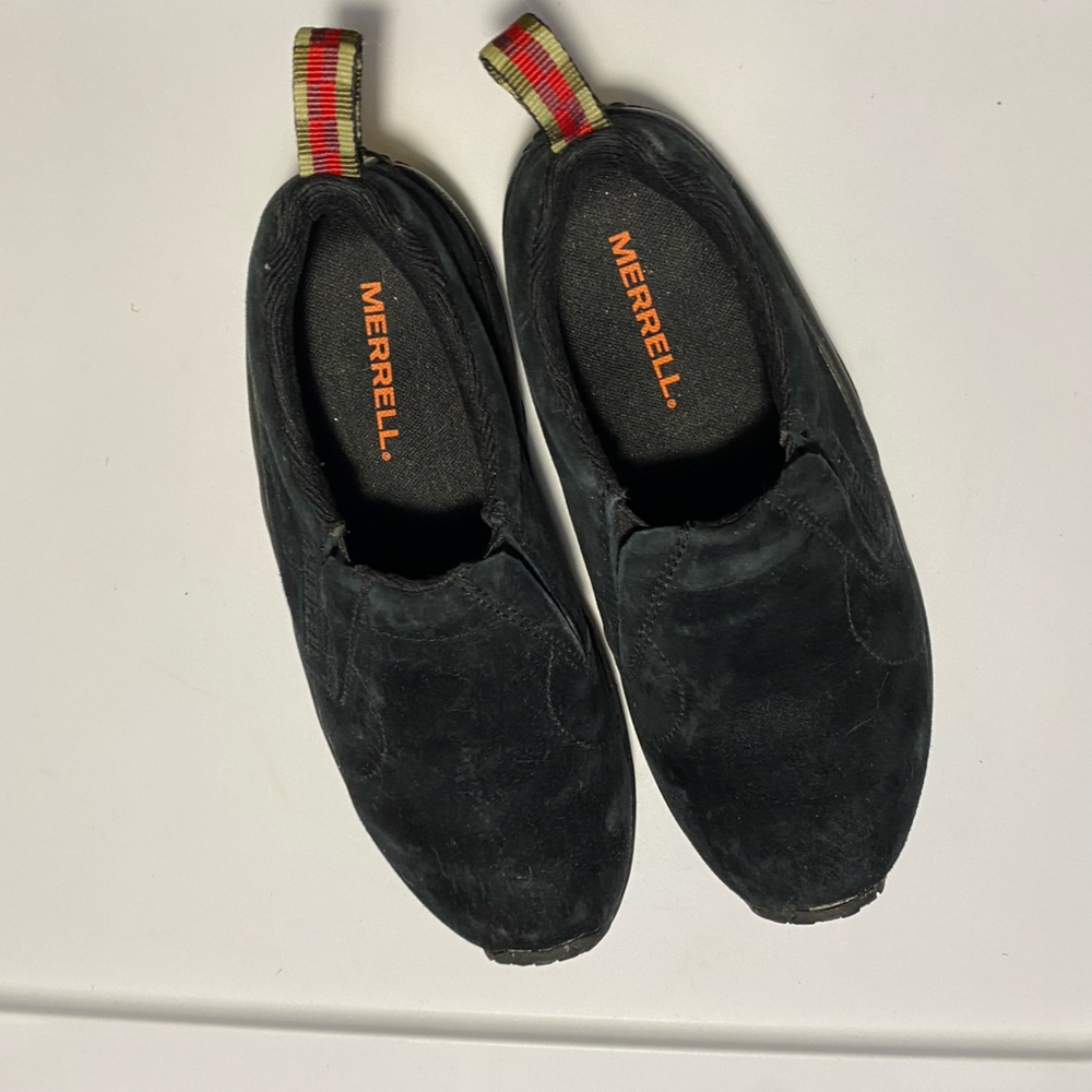 Merrell Black Slip-On Comfortable Casual, Size 7.5